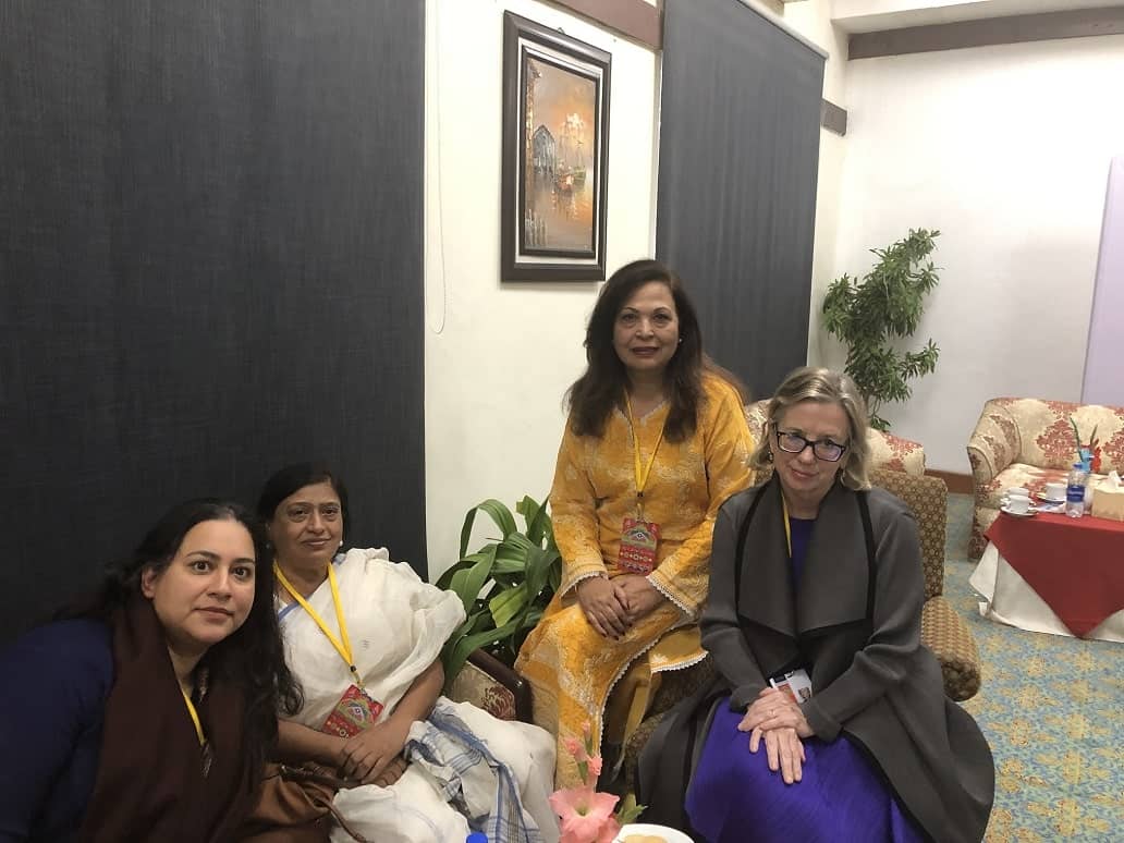 Launch of Defiance of the Rose at Karachi Literature Festival 2019